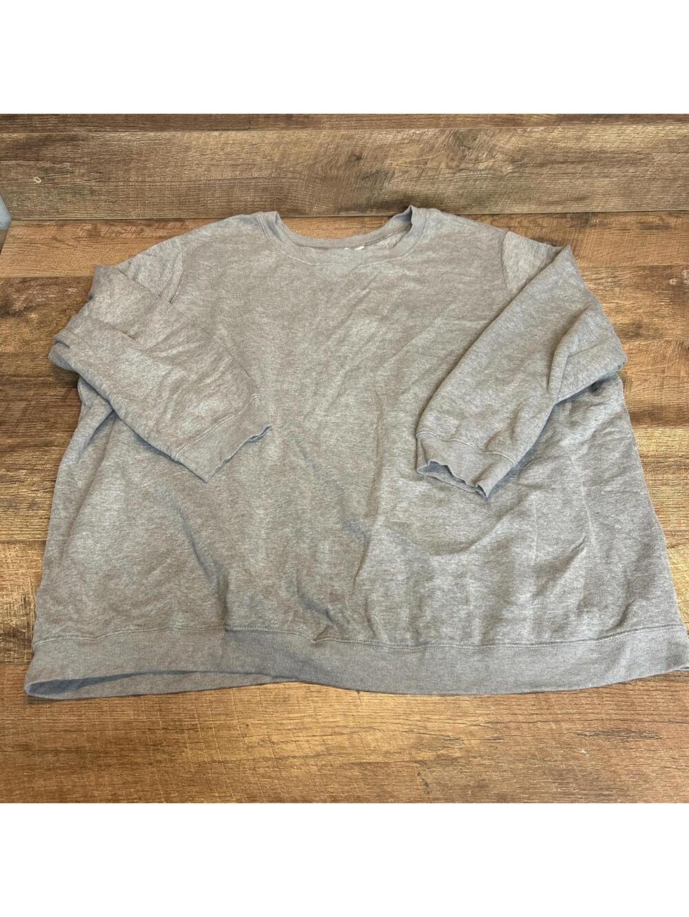 Women Within 4X Gray Sweatshirt-NWOT